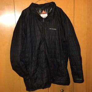 Columbia men’s tall Omni-heat puffer. Like new!